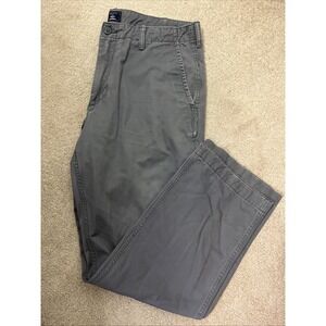 Gap Khakis Men's Vintage Standard Fit‎ Cotton  Pants Size 36x32 Color Pavement